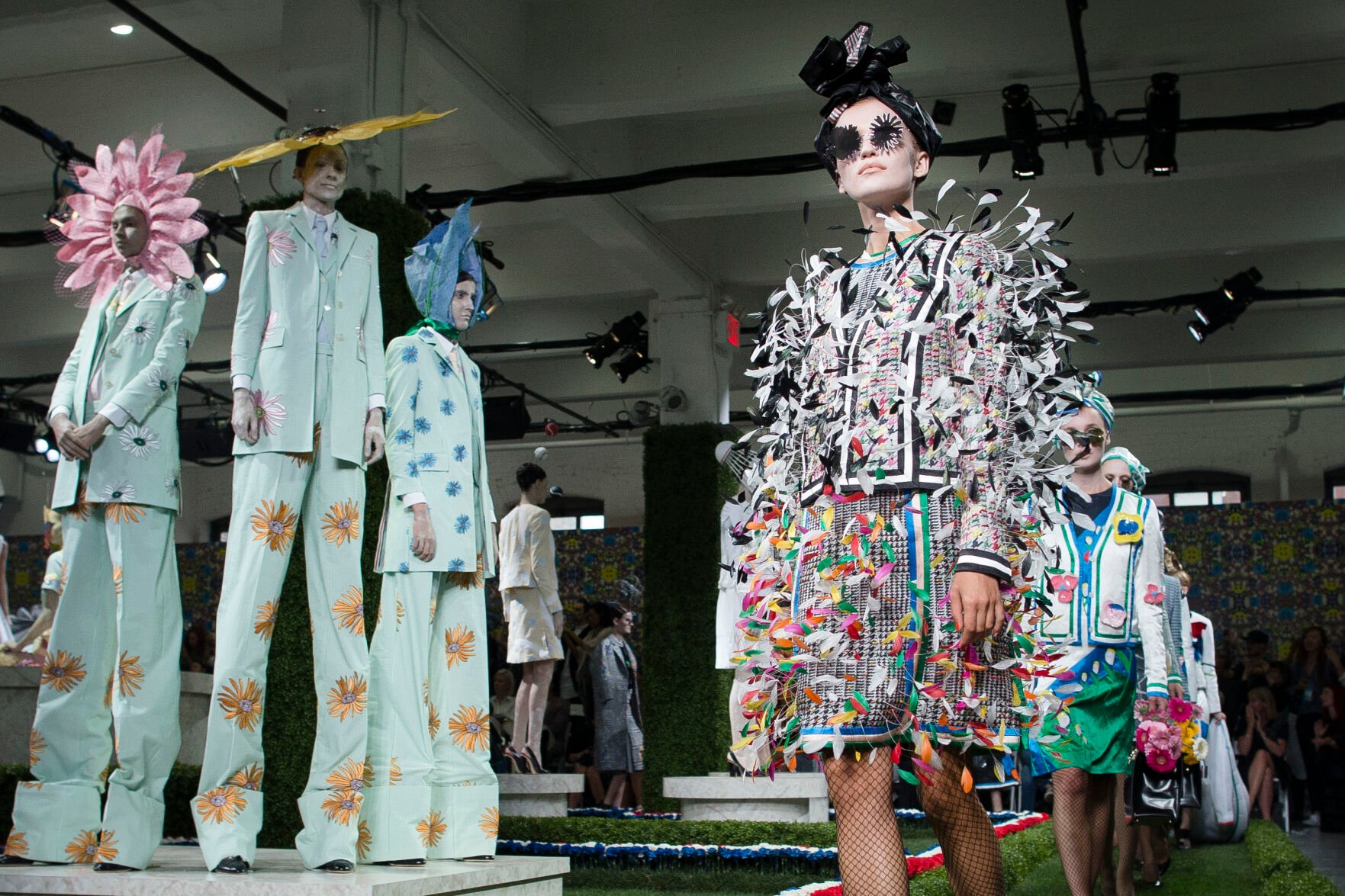 APTOPIX Fashion Thom Browne Spring 2015